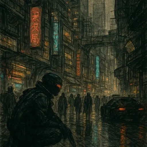 Creative storyboard and concept art by freelance writer James Garside